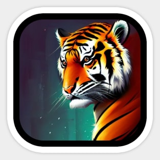 Tiger Sticker